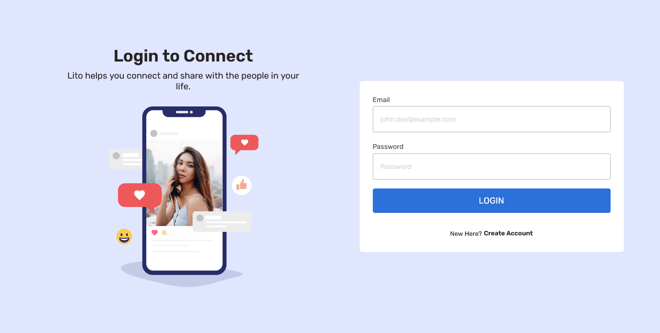 MERN Stack Social Media Site